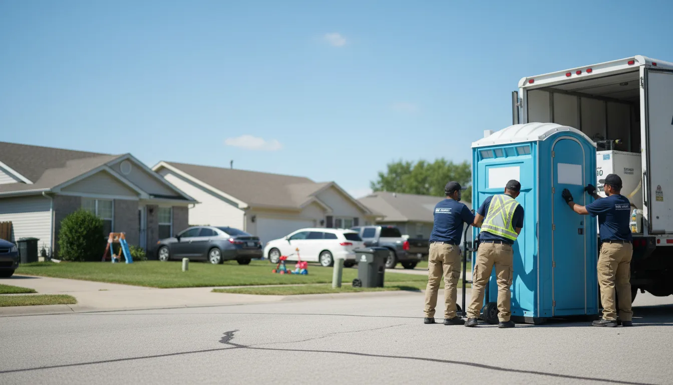 Standard Porta Potty Rentals in Carterville, IL near me